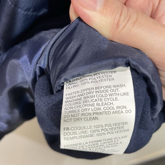 Callaway Quilted Vest Mens 2XL Navy Blue Full Zip Golf Outdoor XXL NEW - Picture 4 of 5